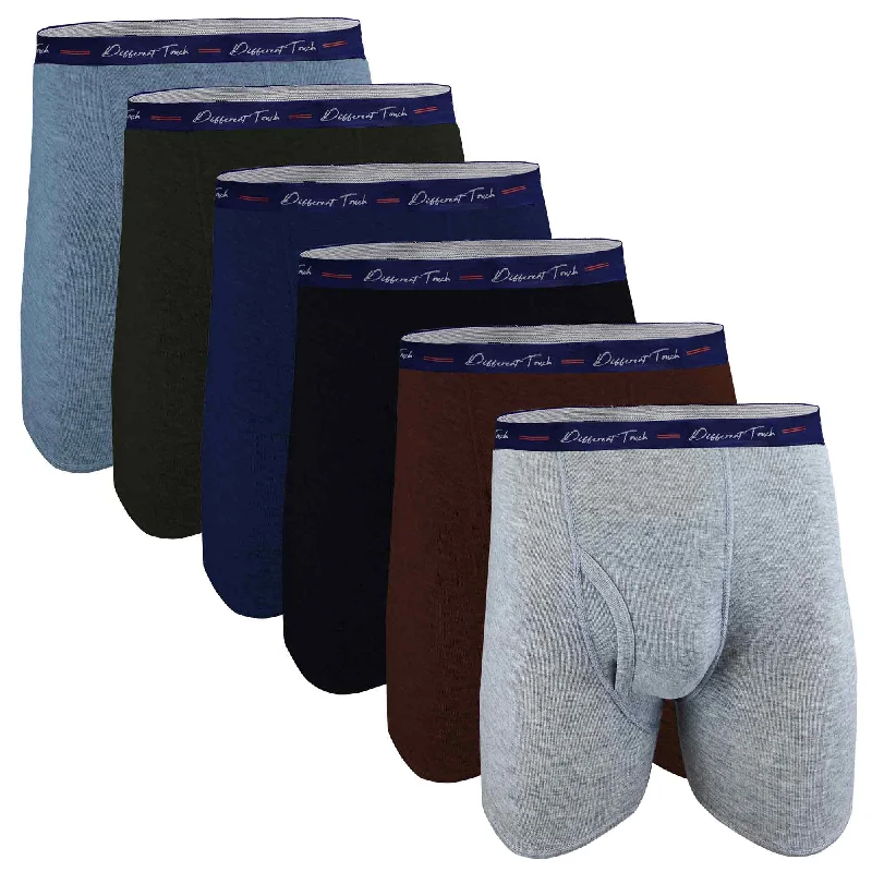 Boxer Briefs Underwear | USA BIG & TALL Signature Logo | Men's (6 pack)