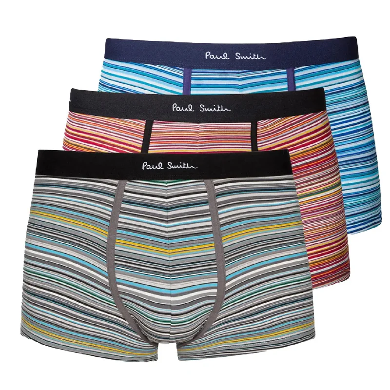 Paul Smith Boxer Briefs Three Pack Sign Mix Multi