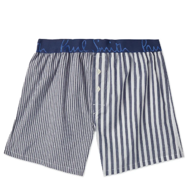 Paul Smith Boxer Short Mix Up Blue Stripe