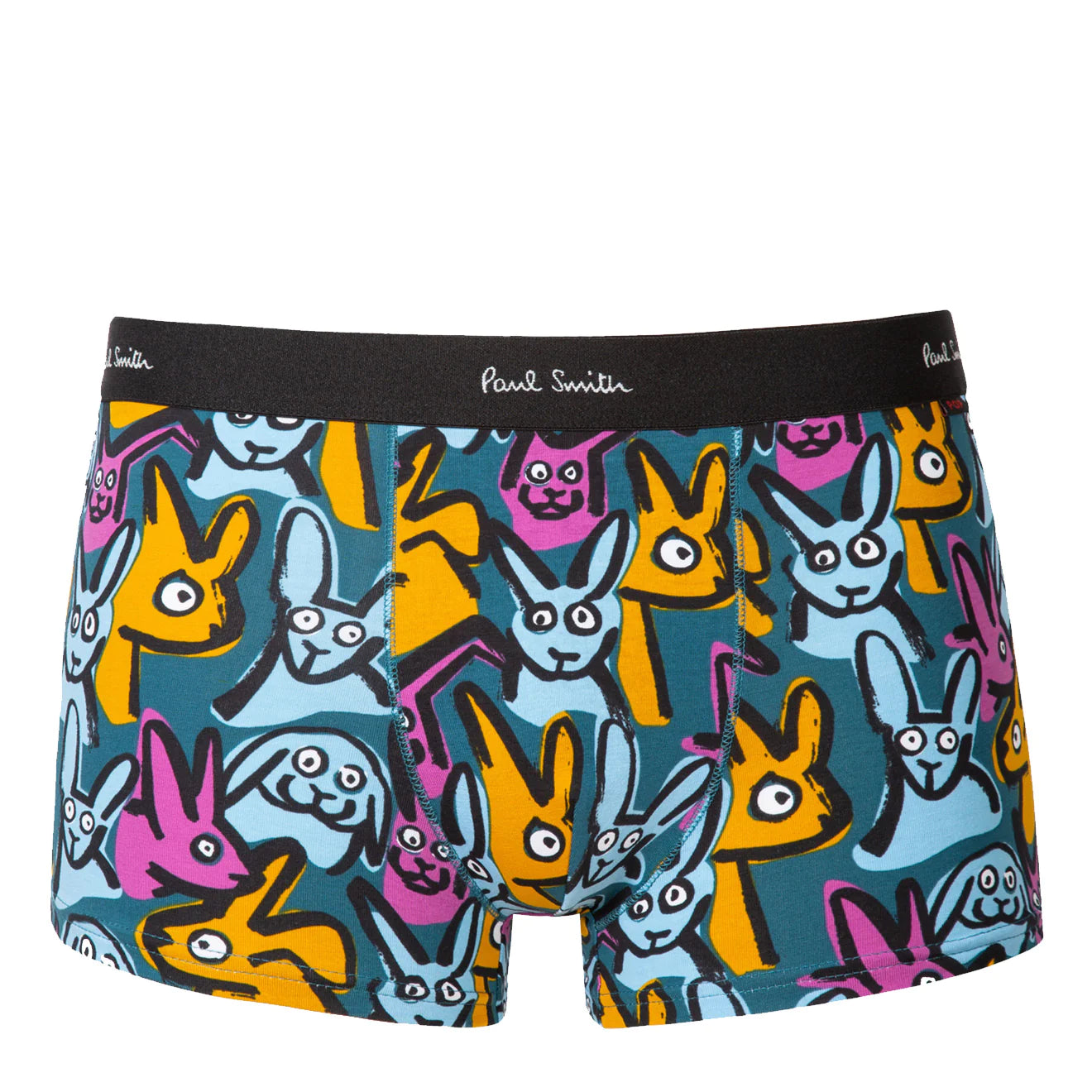 Paul Smith Trunk Pop Bunny Petrol Green