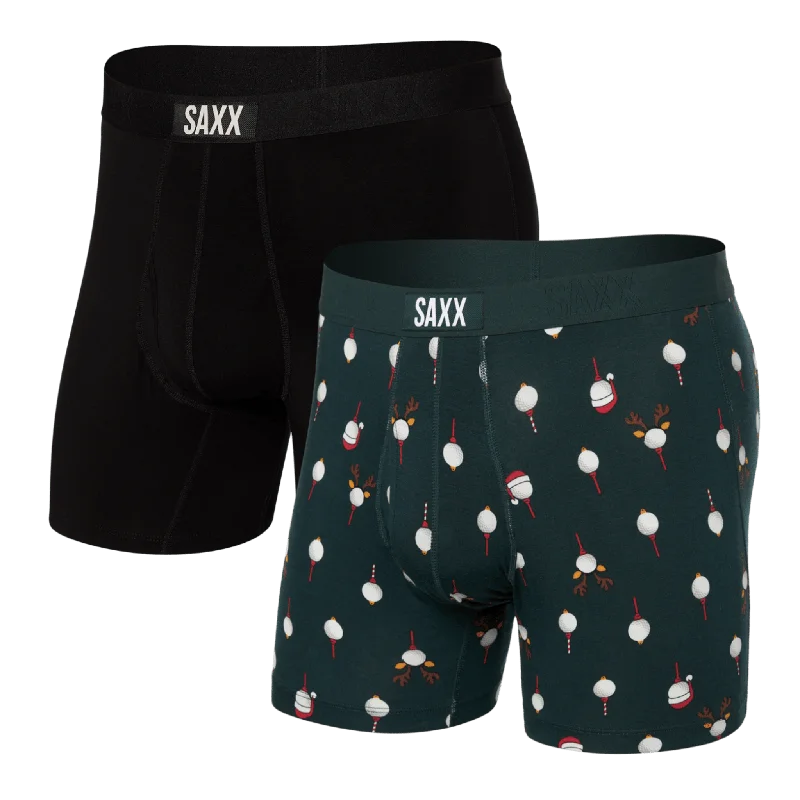 SAXX Mens Ultra Super Soft Boxer Brief 2-Pack