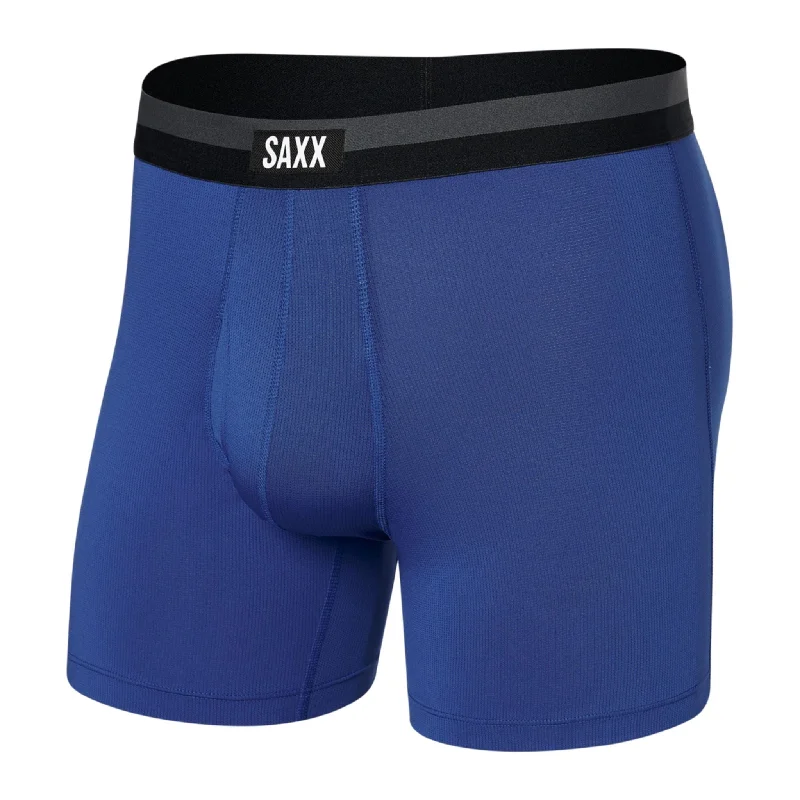 SAXX Mens Sports Mesh Boxer Brief Fly