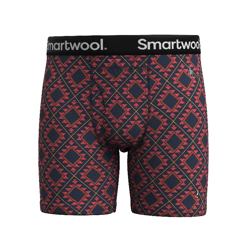 Smartwool Mens Merino Print Boxer Brief