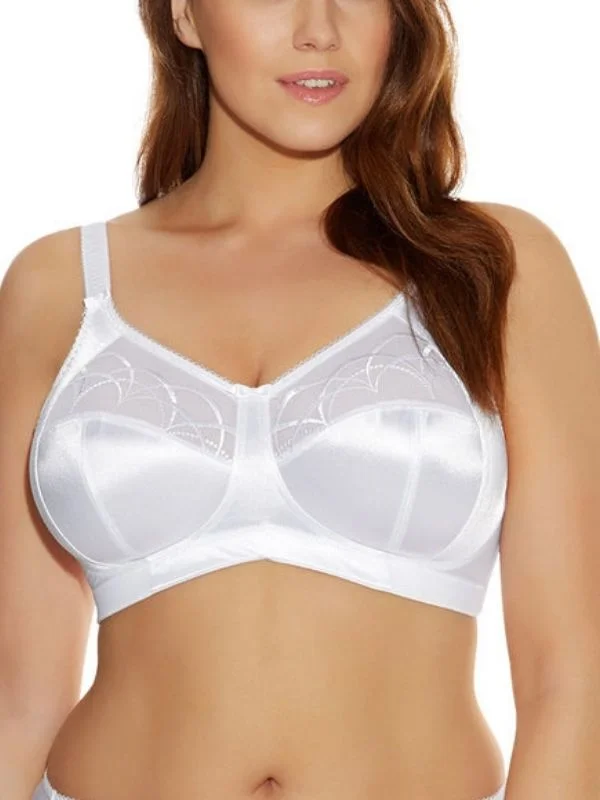 Cate Soft Cup Bra - White