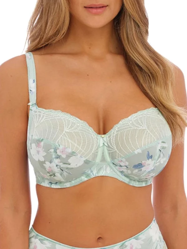 Adelle Side Support Bra - Secret Garden