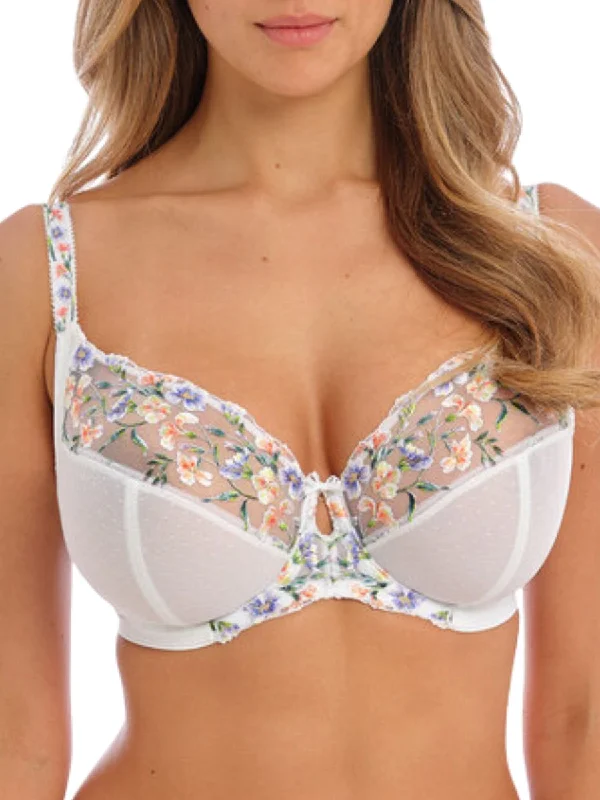 Aurelia Side Support Bra - White