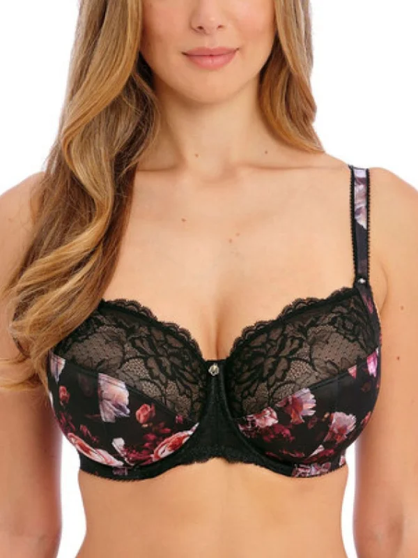 Pippa Side Support Full Cup Bra - Black