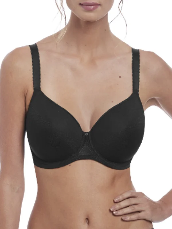 Twilight Moulded Spacer Full Cup Bra - Black