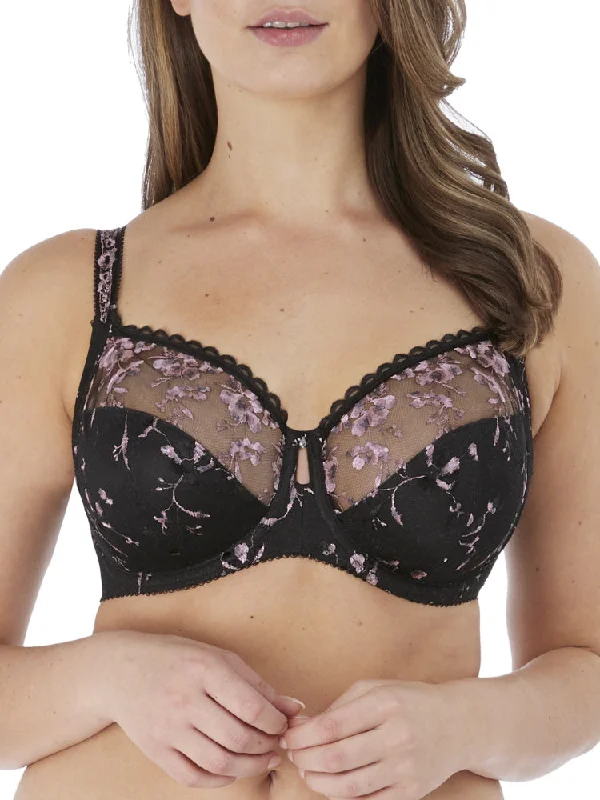 Isla Side Support Bra - Black