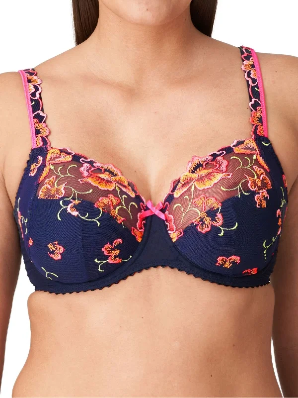 Devdaha Full Cup Bra  - Velvet Blue