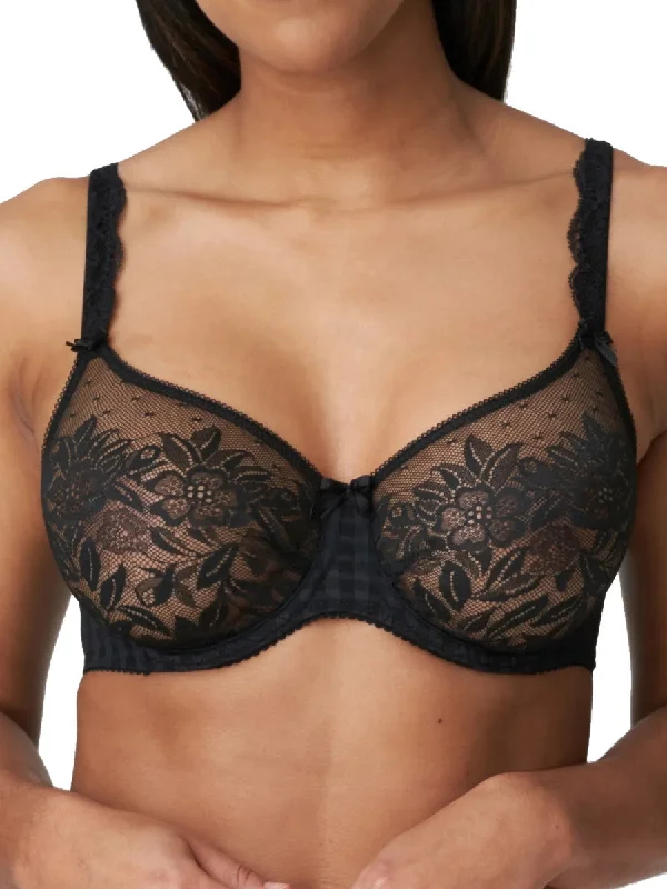 Madison Full Cup Seamless Bra - Black