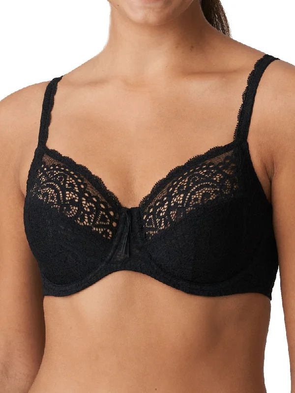 Twist "I Do" Full Cup Wire Bra - Zwart