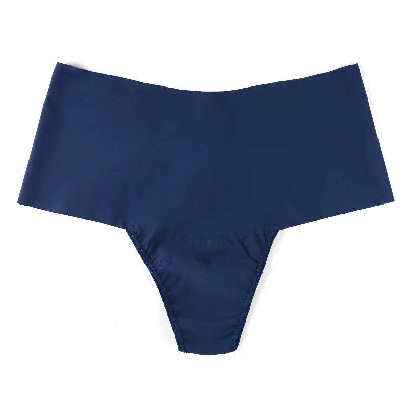 Breathesft Hi-Rise Thong | Nightshade (Blue)