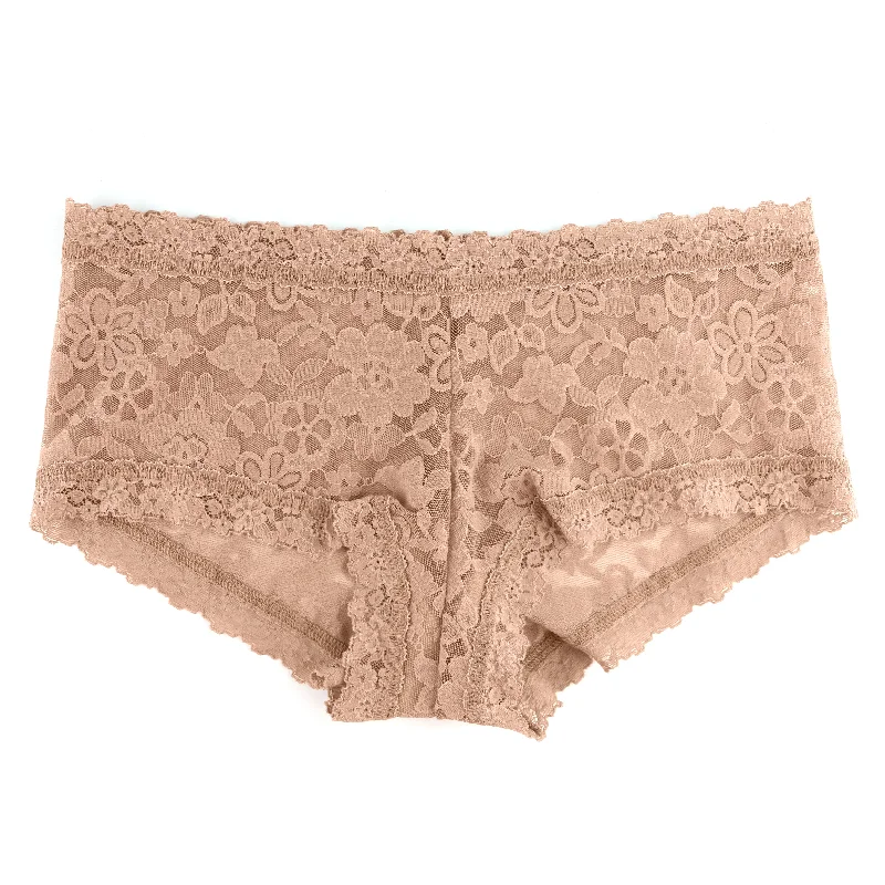 Daily Lace Boyshort | Taupe