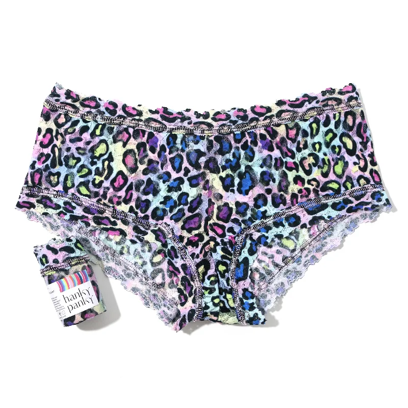 Signature Lace Boyshort | Disco Diva Multi