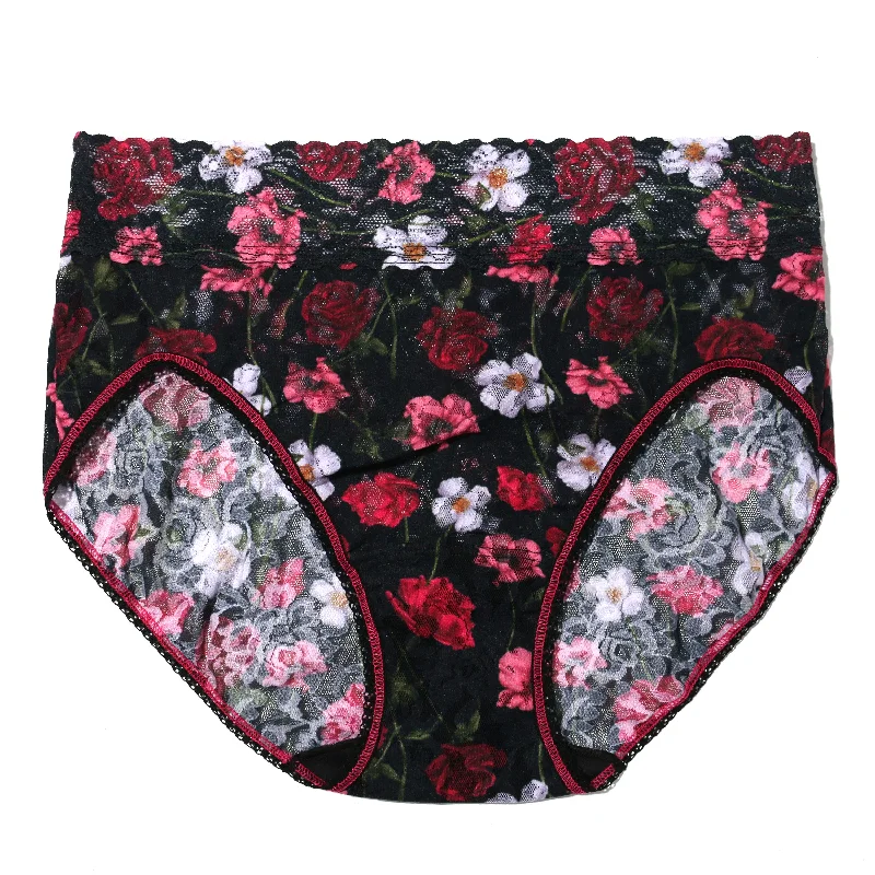 Signature Lace French Brief | Am I Dreaming (Floral Print)