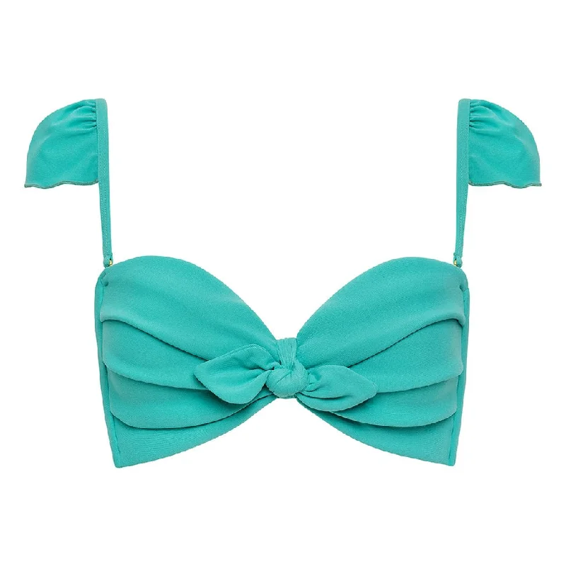 Cabana Bikini Top | Teal