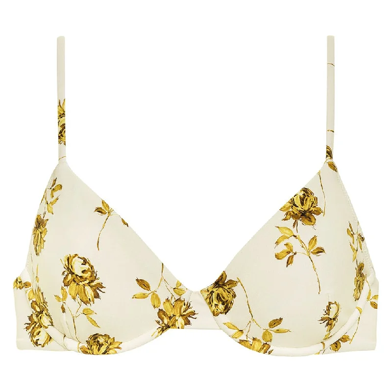 Dainty Bikini Top | Gold Filigree