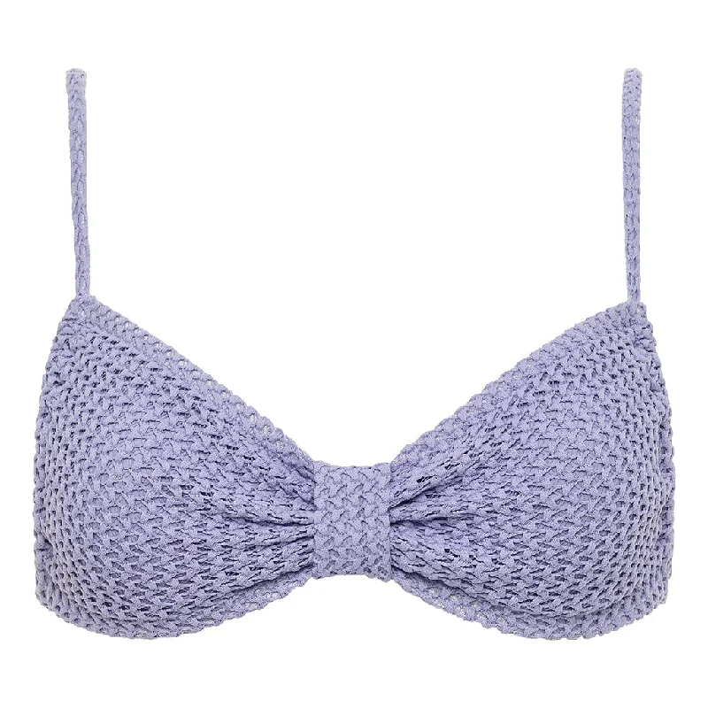 Devin Bikini Top | Lavender Crochet