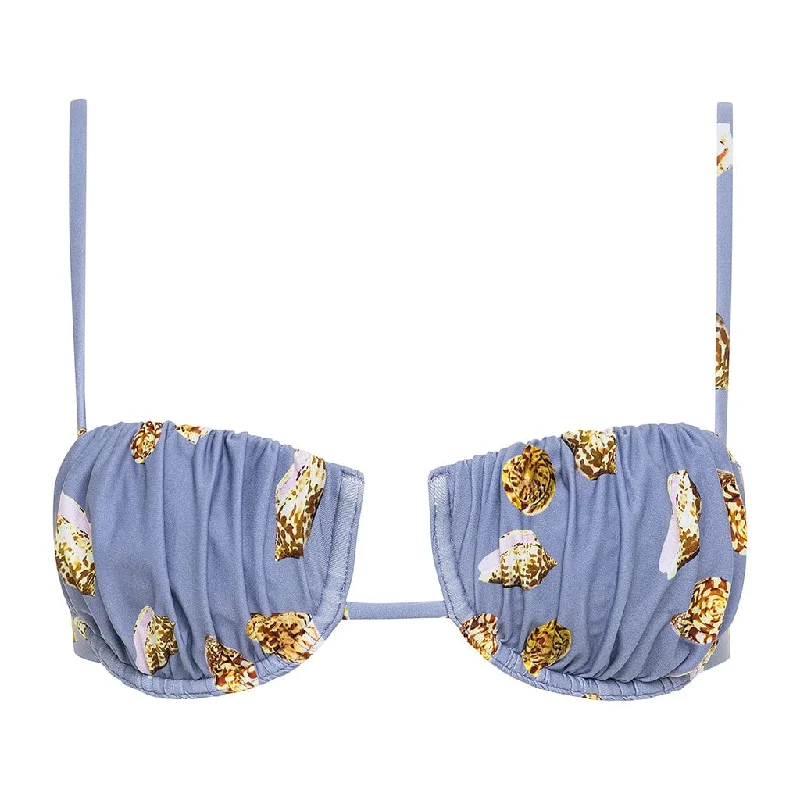 Petal Bikini Top | Shell