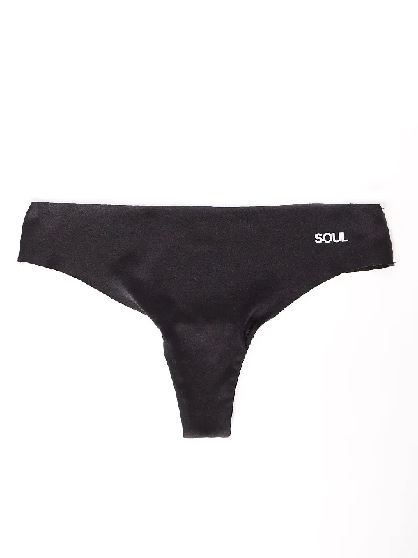 Soul Core Thong Underwear | Black