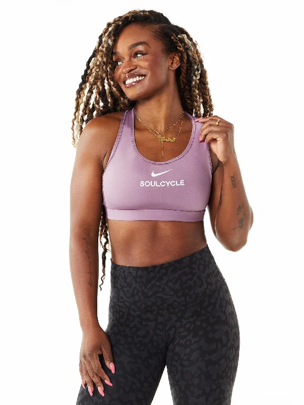 Nike | Swoosh Medium Support Sports Bra | Violet Dust