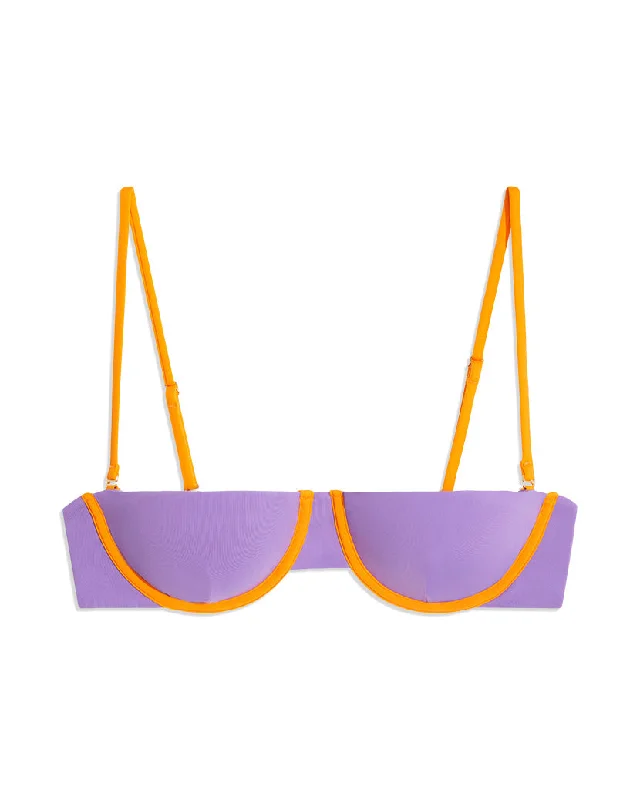 Balconette Bikini Top | Amethyst Carrot