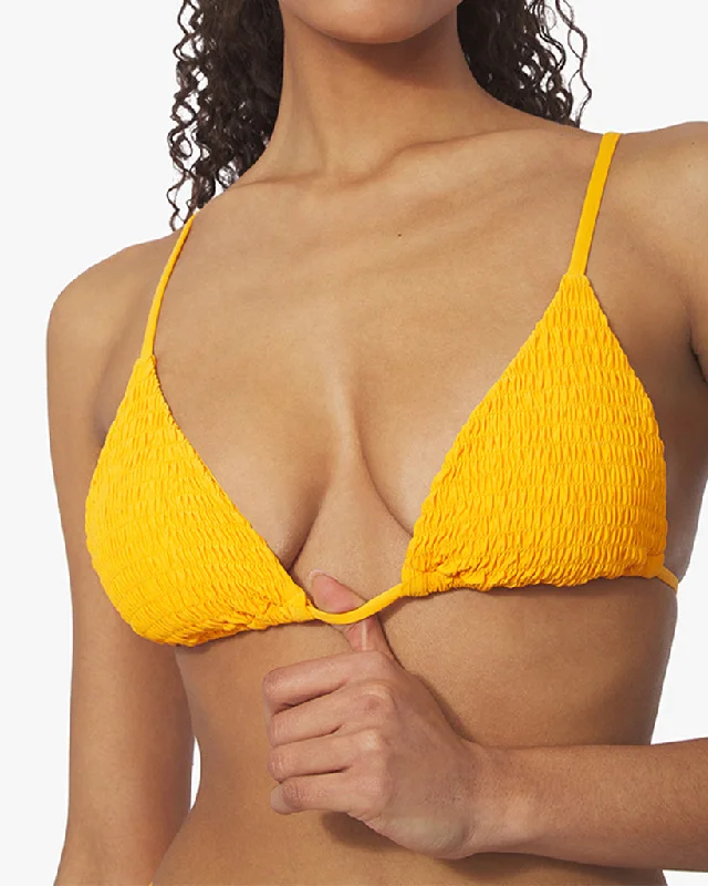 Cooper Smocking Bikini Top | Sun