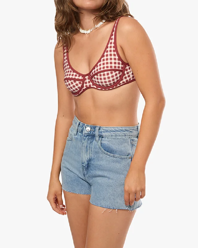 Scoop Underwire Top | Sangria x Off White