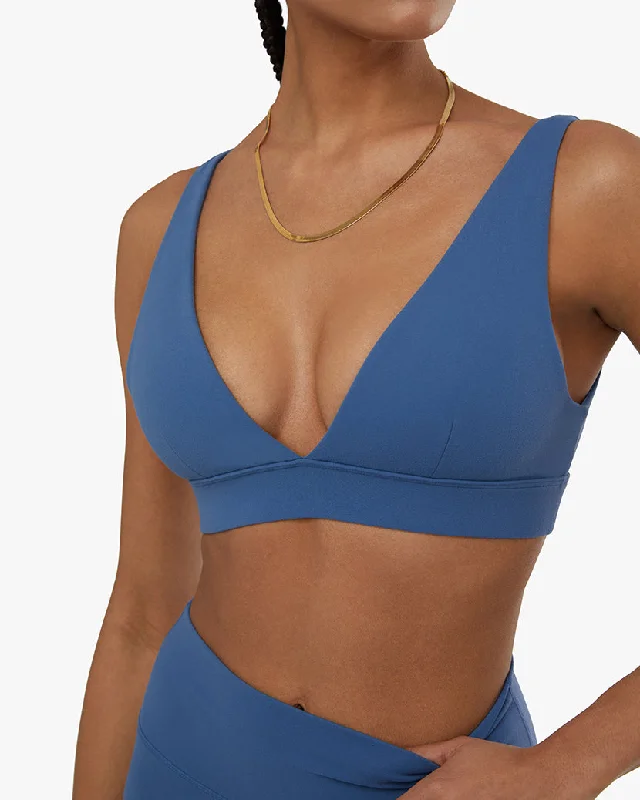 V-neck Bralette | Storm