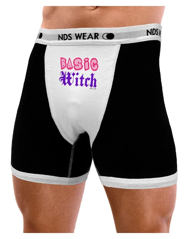 Basic Witch Color Mens Boxer Brief Underwear