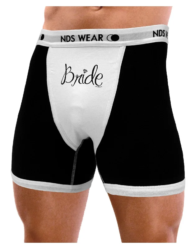 Bride Design - Diamond Mens Boxer Brief Underwear