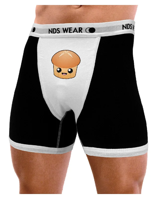 Cute Dinner Roll Mens Boxer Brief Underwear