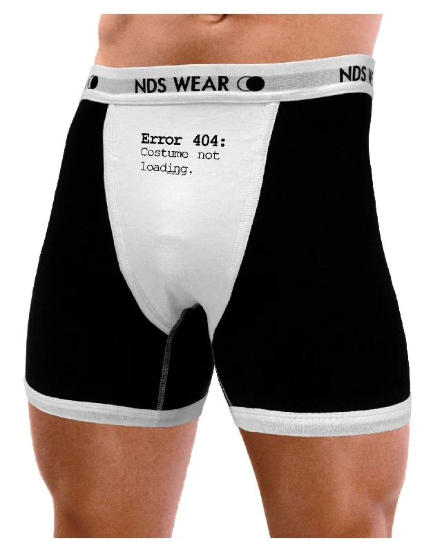 Error 404 Costume Mens Boxer Brief Underwear