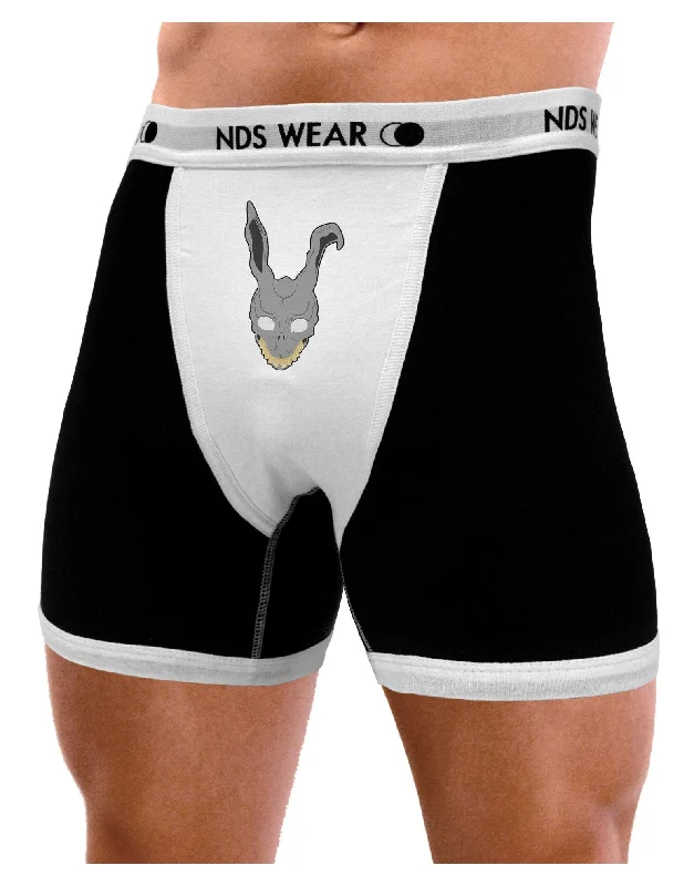 Scary Bunny Face Mens Boxer Brief Underwear