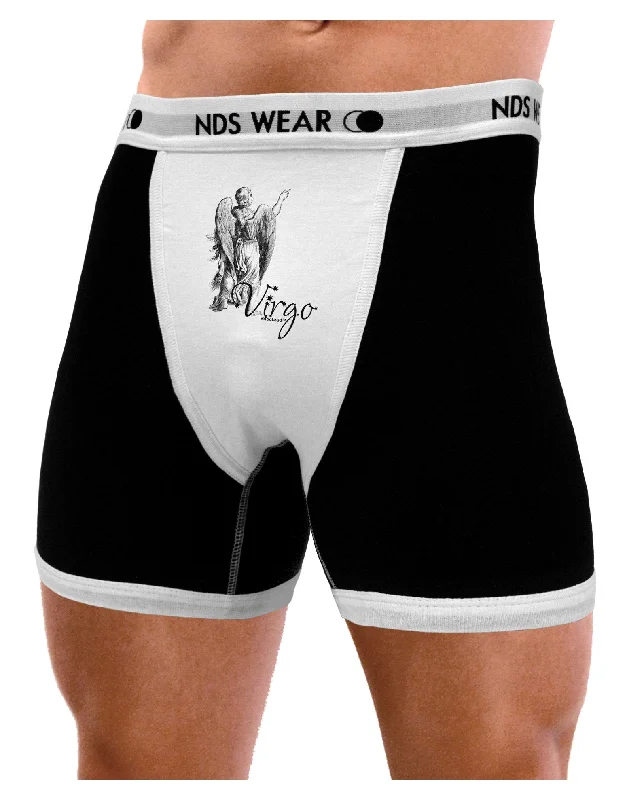 Virgo Illustration Mens Boxer Brief Underwear