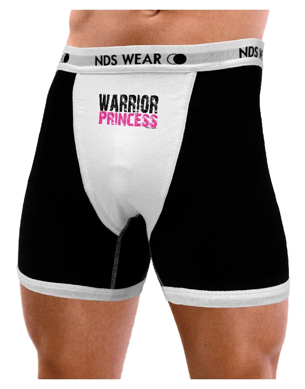 Warrior Princess Pink Mens Boxer Brief Underwear