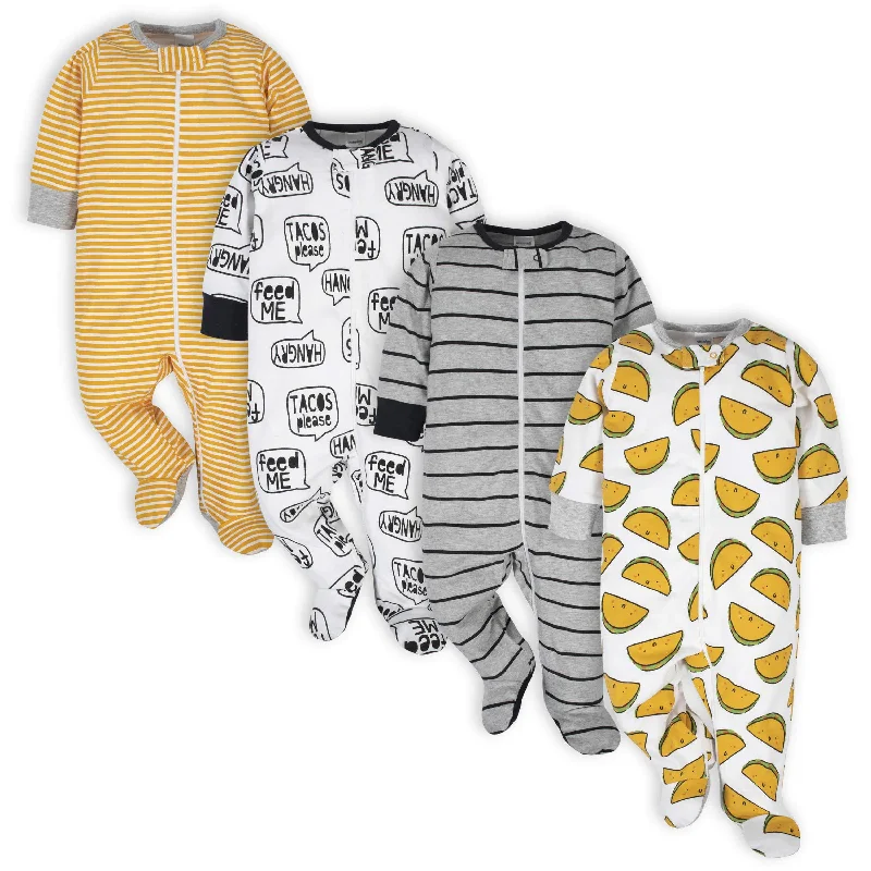 4-Pack Baby Boys Taco Sleep 'N Plays