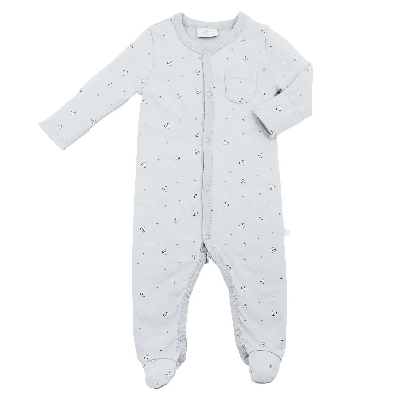 Panda Front Opening Sleepsuit