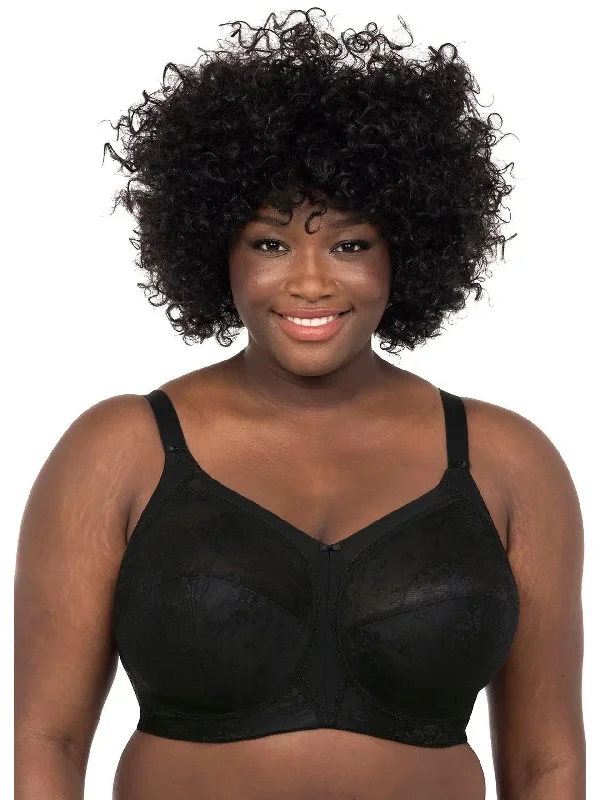 Black Verity Wireless Full Coverage Soft Bra