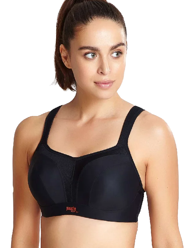 Black Wired Sports Bra