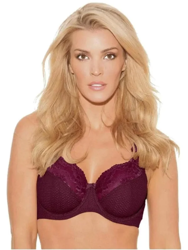 Burgundy Serena Lace Bra