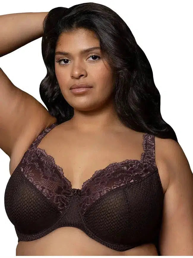 Chocolate Serena Lace Bra