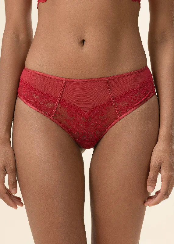 JANET Red Lace Boyshort Panties