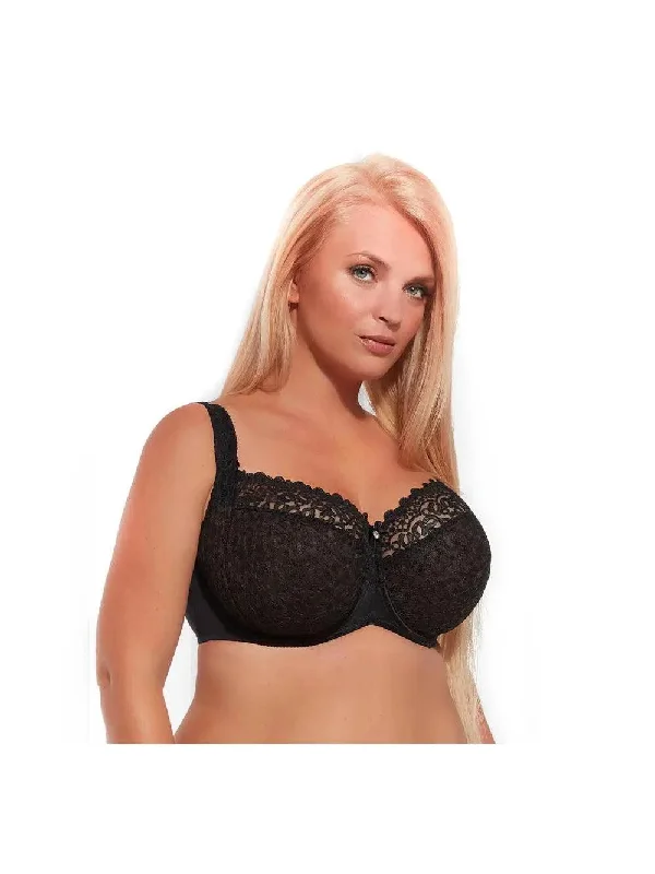 Black Betty Full Coverage Soft Cup Bra in Bands 42 through 50