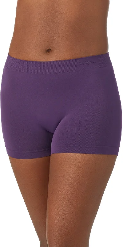 Seamless Comfort Boyshort - Dark Plum