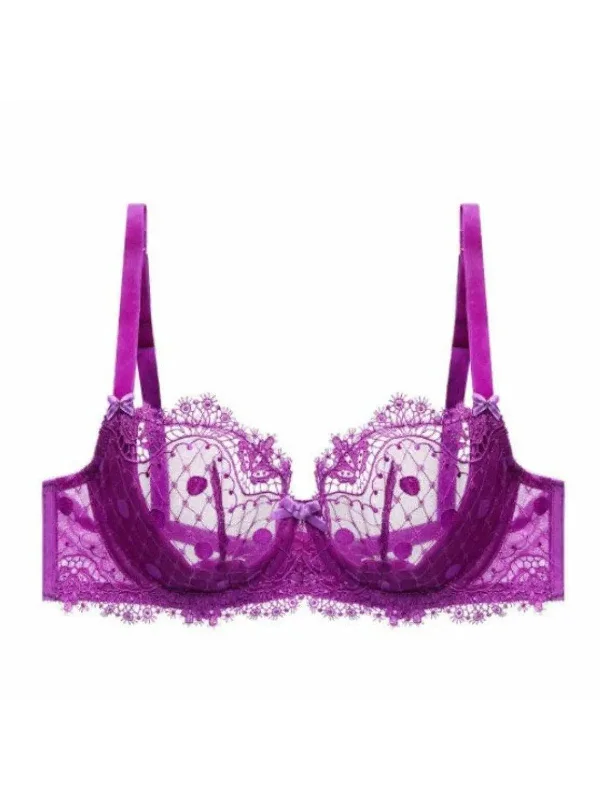 Shocking Violet Vedette Underwire Bra