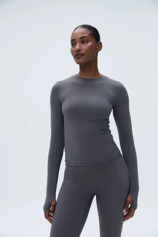 Ultimate Long Sleeve Top – Dark Grey