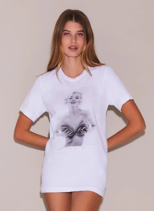 Unisex Marilyn Roses Tee